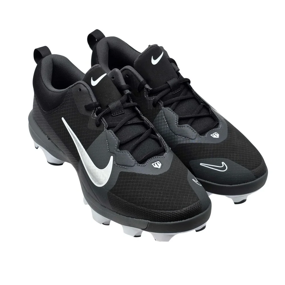 Nike Force Trout 9 Pro MCS Molded Baseball Cleats Mens Size 11 Black Silver NEW